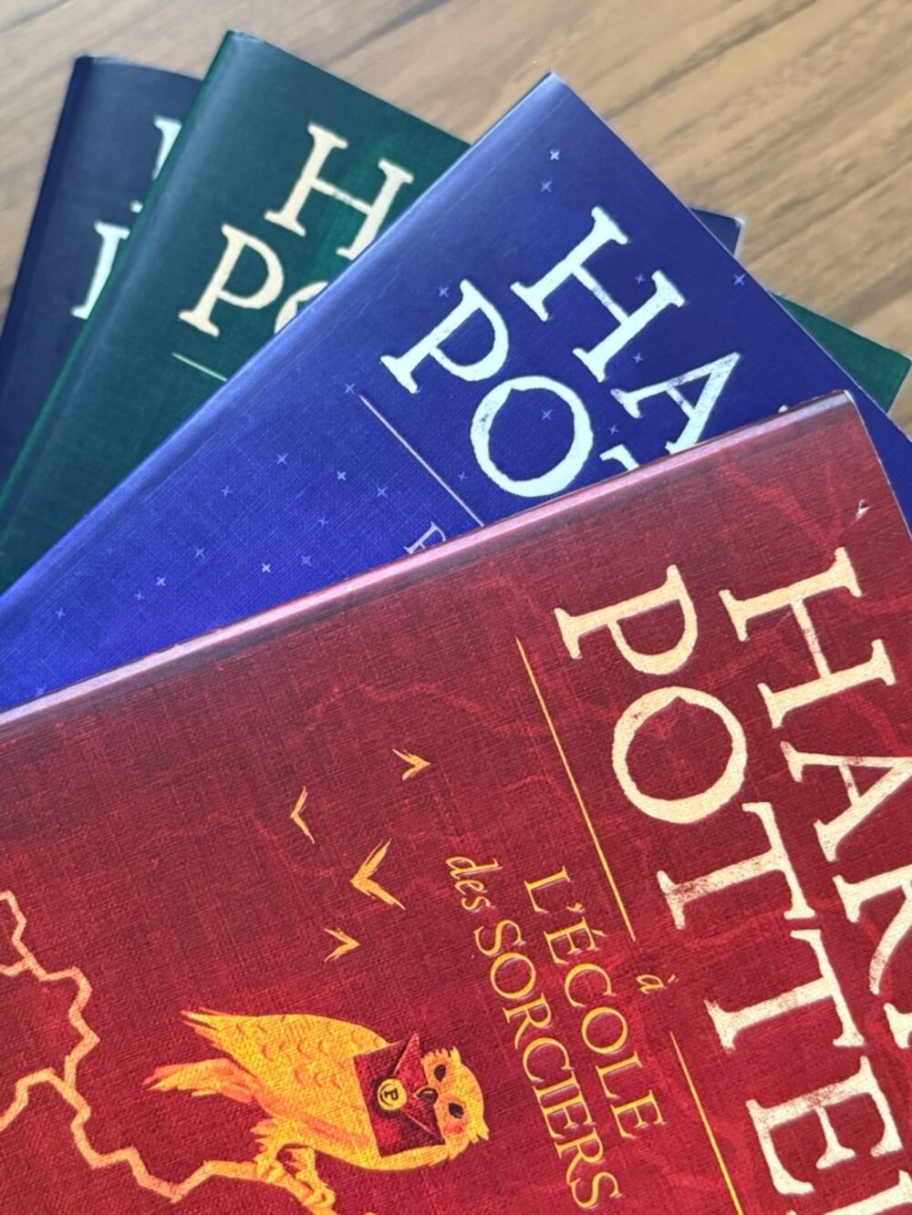 Harry Potter (Tomes 1 à 4) - EN FRANÇAIS / French Edition